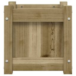 Berkfield Home Garden Planters 2 pcs Impregnated Wood Pine in Brown - thumbnail 7