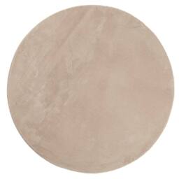Berkfield Home Rug HUARTE Short Pile Soft & Washable Sand √ò 200 cm in Beige - Size: Medium - thumbnail 3
