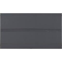 FORGEVIO Grey Fabric Steel Shoe Bench Seat Modern Hallway Space Saving Storage - thumbnail 2