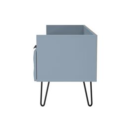 Ready Assembled 2 U Islay 2 Drawer Coffee TV Unit (Ready Assembled) in Light Blue - thumbnail 3