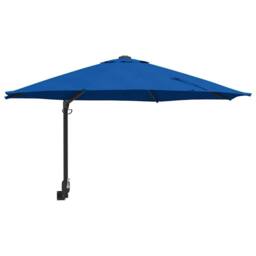 Berkfield Home Patio Umbrella Azure blue Polyester Large Tiltable