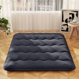 Costway King Size Japanese Floor Mattress Futon Mattress 200x150x10cm-Black in Black - Size: 200 x 150 x 10 cm - thumbnail 5