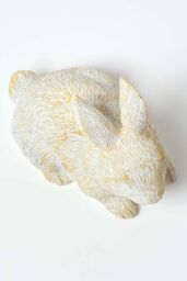 Homescapes White Rabbit Hollow Resin Key Keeper - thumbnail 2