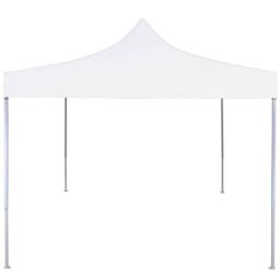 Berkfield Home Professional Folding Party Tent 3x3 m Steel White - thumbnail 3