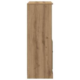 Berkfield Home Highboard Artisian Oak 60x35.5x103.5 cm Engineered Wood in Brown - thumbnail 6