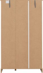 Seconique Stratford 3 Door Wardrobe in White - thumbnail 6