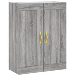 Berkfield Home Highboard Grey Sonoma 69.5x34x180 cm Engineered Wood - thumbnail 5