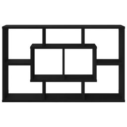Berkfield Home Wall Shelf - Black Oak, 85 x 16 x 52.5 cm, Made of Engineered Wood - Size: 85 x 16 x 52.5 cm - thumbnail 6