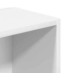 Berkfield Home Bookcase White 31x24x102 cm Engineered Wood - Size: 31 x 24 x 102 cm - thumbnail 9