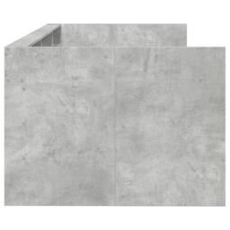 Berkfield Home Daybed with Drawers without Mattress Concrete Grey 100x200 cm - thumbnail 5
