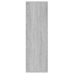 Berkfield Home Book Cabinet Grey Sonoma 98x29x97.5 cm - thumbnail 4