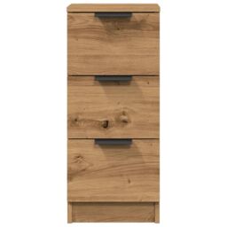 Berkfield Home Sideboard Artisan Oak 30x30x70 cm Engineered Wood in Brown - Size: 30 x 30 x 70 cm - thumbnail 5