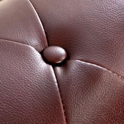 Bravich LTD Chesterfield Faux Leather 2 Seater Sofa Button Tufted with Wooden Legs in Brown - thumbnail 8