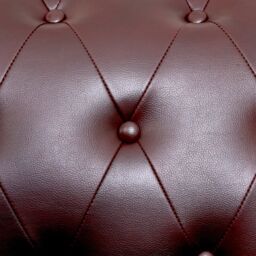 Bravich LTD Chesterfield Faux Leather 2 Seater Sofa Button Tufted with Wooden Legs in Brown - thumbnail 6