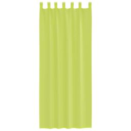 Berkfield Home Voile Curtains with Tab Top 2 pcs Apple Green - thumbnail 4