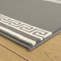 runrug Hallway Carpet Runner Rug - Soft & Comfy, 9mm - 'Key' in Grey - Size: 60 cm x 330 cm - thumbnail 6