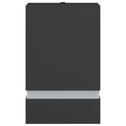 Berkfield Home Outdoor Wall Lights 2pcs Black Stainless Steel - thumbnail 4