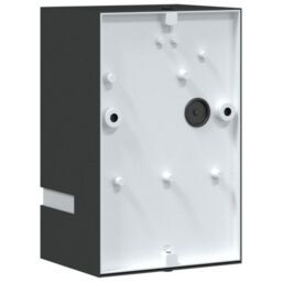Berkfield Home Outdoor Wall Lights 2pcs Black Stainless Steel - thumbnail 6