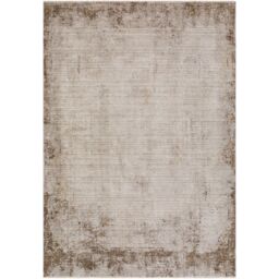 Livabliss Galey Alix Myrtle Avenue IV-Abstract Brown Cream Green Blue Modern Marble Fringe Living Rug - Size: 200 cm x 275 cm - thumbnail 2