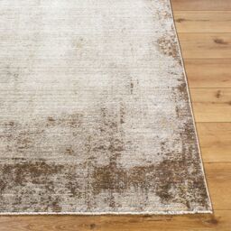 Livabliss Galey Alix Myrtle Avenue IV-Abstract Brown Cream Green Blue Modern Marble Fringe Living Rug - Size: 200 cm x 275 cm - thumbnail 5