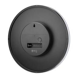 Braun Classic 23cm Wall Clock in Black - thumbnail 4