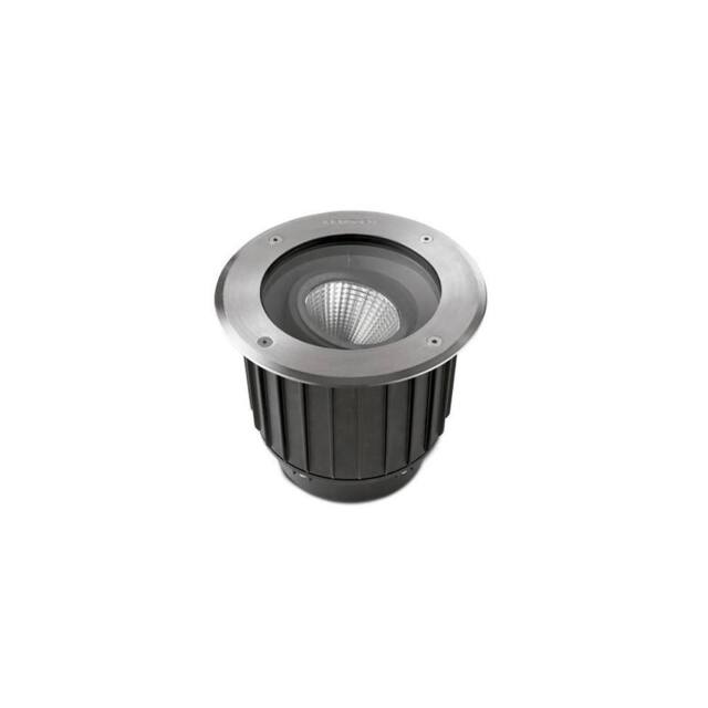 Netlighting Gea Outdoor LED Recessed Ground Uplight 1950lm 2700K IP67 in Grey