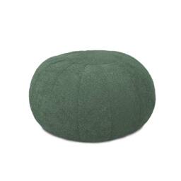 rucomfy Beanbags rucomfy Indoor Snug Pouffe - Comfortable Bean Bag Footstool in Dark Green - thumbnail 4