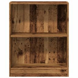 Berkfield Home Bookcase Old Wood 60x24x76 cm Engineered Wood in Brown - Size: 60 x 24 x 76 cm - thumbnail 4