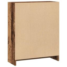 Berkfield Home Bookcase Old Wood 60x24x76 cm Engineered Wood in Brown - Size: 60 x 24 x 76 cm - thumbnail 6