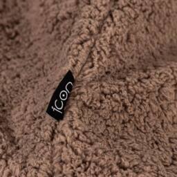 icon 2 Pack Kids Kingston Teddy Berber Fleece Classic Dome Bean Bag in Brown - Size: Medium - thumbnail 7