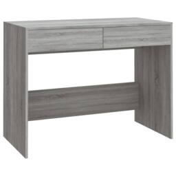 Berkfield Home Desk Grey Sonoma 101x50x76.5 cm Engineered Wood - thumbnail 1