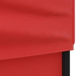 Berkfield Home Folding Party Tent with Sidewalls Red 3x6 m - thumbnail 8