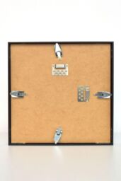 "nielsen Set of 2 Vinyl 12"" LP Record Display Frames, Aluminium, 32x33cm in Jet Black - Size: 32x33 cm" - thumbnail 4