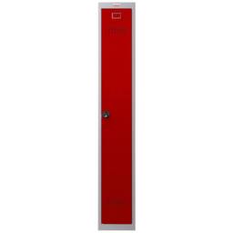 Phoenix Safe Company Personal Locker in Grey/Red with Combination Lock, PL1130GRC in Grey - Size: 180 cm x 100 cm - thumbnail 3