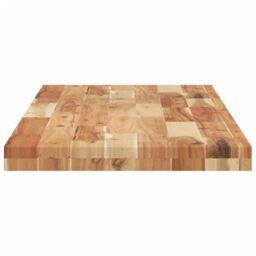 Berkfield Home Floating Shelves 2 pcs 160x40x4 cm Oil Finished Solid Wood Acacia in Brown - Size: 160 x 40 x 4 cm - thumbnail 5