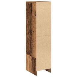 Berkfield Home Highboard Old Wood 29.5x34x119.5 cm Engineered Wood in Brown - thumbnail 8