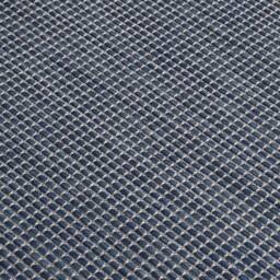Berkfield Home Outdoor Flatweave Rug 80x250 cm Blue - Size: 100 cm diameter - thumbnail 5