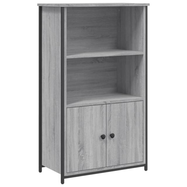 Berkfield Home Highboard Grey Sonoma 62x32x103.5 cm Engineered Wood - image 1