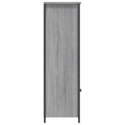 Berkfield Home Highboard Grey Sonoma 62x32x103.5 cm Engineered Wood - thumbnail 6