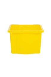 Wham Stack & Store 4x 35L Box in Yellow - thumbnail 3