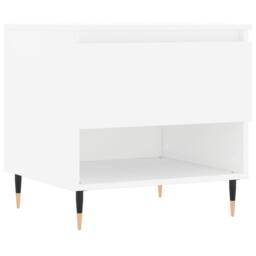 Berkfield Home Modern Coffee Tables 2 pcs White 50x46x50 cm Engineered Wood - Size: 50 x 46 x 50 cm - thumbnail 5