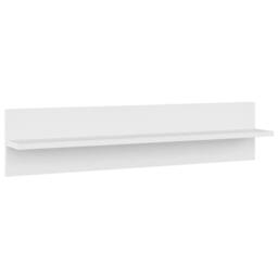 Berkfield Home Wall Shelf 4 pcs White 80x11.5x18 cm Engineered Wood - thumbnail 1
