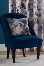 Appletree 'Windsford' Luxe Velvet Filled Cushion in Teal - Size: 43 cm x 43 cm