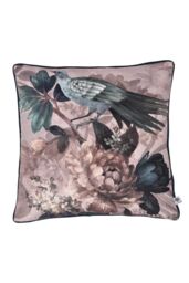 Appletree 'Windsford' Luxe Velvet Filled Cushion in Teal - Size: 43 cm x 43 cm - thumbnail 2