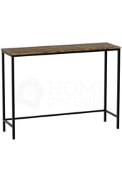 Home Discount Vida Designs Brooklyn Console Table Storage Organizer 740 x 1000 x 300 mm in Dark Brown - thumbnail 6