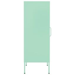 Berkfield Home Storage Cabinet Mint 42.5x35x101.5 cm Steel in Blue - thumbnail 4