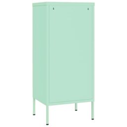 Berkfield Home Storage Cabinet Mint 42.5x35x101.5 cm Steel in Blue - thumbnail 5