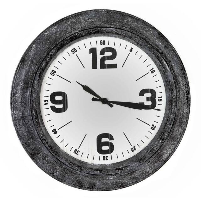 Love Lace Roco Wall Clock in Silver - image 1