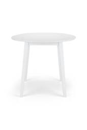 Julian Bowen Coast Round 2-4 Seater Drop Leaf Dining Table in White - thumbnail 7