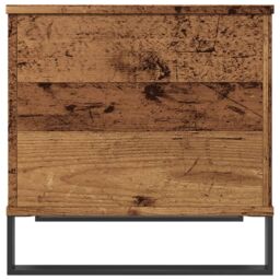 Berkfield Home Coffee Table Old Wood 60x44.5x45 cm Engineered Wood in Brown - thumbnail 6